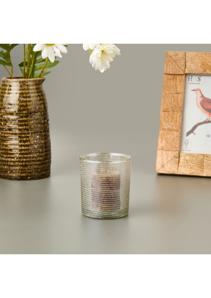 Sua Cam Mumluk - Gümüş - 7X7X8 cm