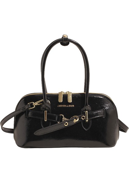 Moda Retro Koltuk Altı Kabuk Çanta Taşınabilir Banliyö Çantası Kadınlar Için Sonbahar Yeni Basit Büyük Kapasiteli Crossbody Çanta (Yurt Dışından)