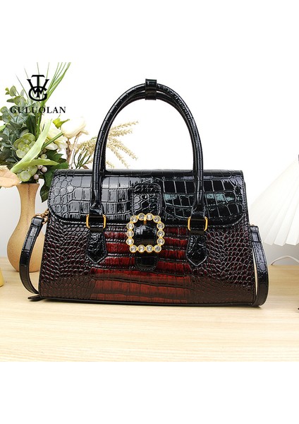 Kadın Çantası Yeni Crossbody Çanta Sonbahar ve Kış Taşınabilir Omuz Çantası Kadın Popüler Büyük Kapasiteli Moda Kadın Çantası (Yurt Dışından)