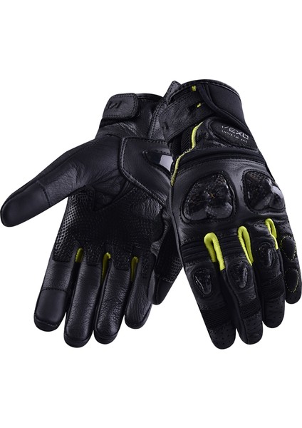 Gp Tech Pro Yazlık Motosiklet Eldiveni Neon Sarı