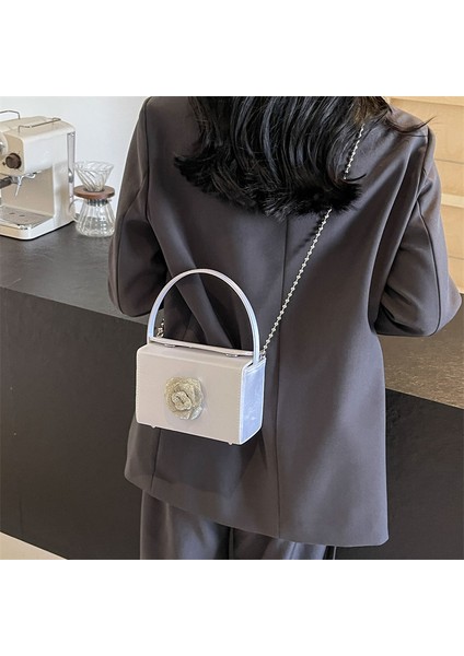 Yeni Üst Düzey Doku Moda Trendi Avrupa ve Amerika Küçük Koku Tarzı Tek Omuz Çapraz Çanta (Yurt Dışından)