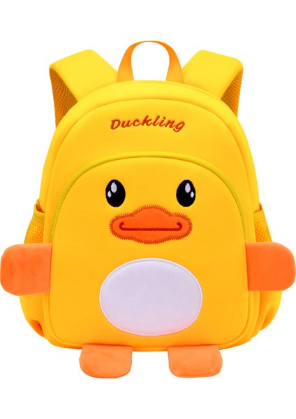 Karikatür Küçük Ördek Anaokulu Çocuk Gündelik Anti-Kayıp Sırt Çantası (Yurt Dışından)