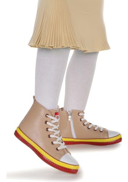 Pant Günlük Bağcıklı Fermuarlı Kız Çocuk Bot Ayakkabı modelleri