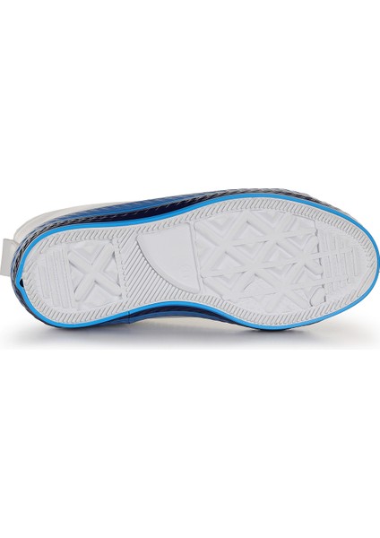 Pant Günlük Bağcıklı Fermuarlı Erkek Çocuk Bot Ayakkabı Beyaz - Mavi indirimleri