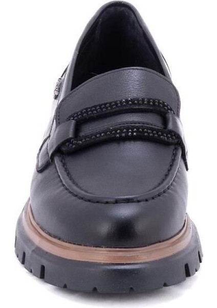 2412904Y Kadın Deri Loafer Ayakkabı modelleri