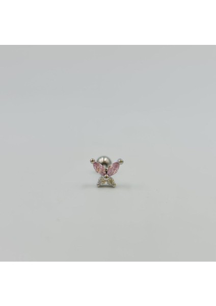 Kelebek Tragus Helix Piercing Küpe