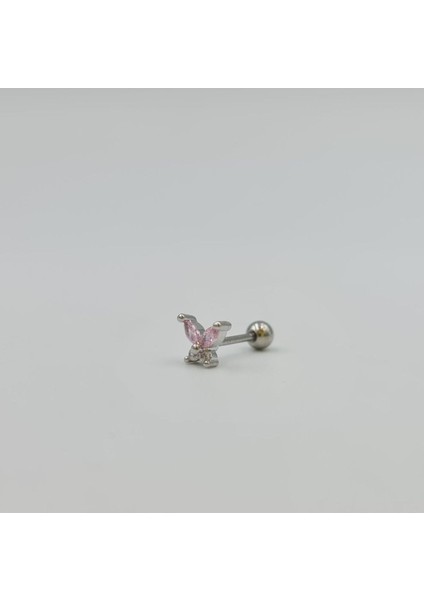 Kelebek Tragus Helix Piercing Küpe modelleri