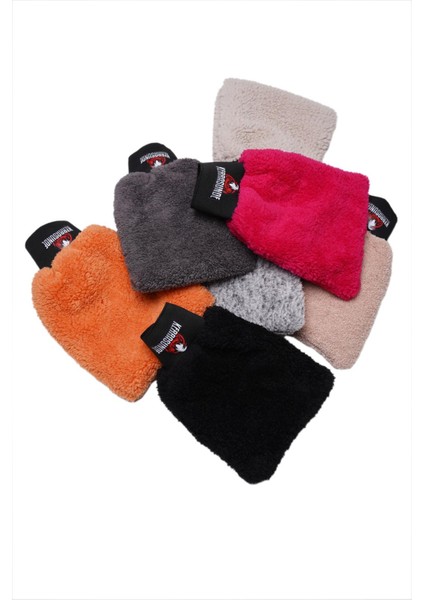 Mikrofiber Oto Yıkama Eldiveni - Antrasit