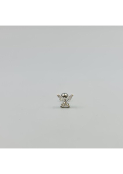 Kelebek Tragus Helix Piercing Küpe