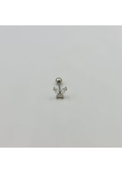 Kelebek Tragus Helix Piercing Küpe modelleri