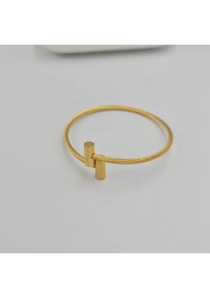 Gold Burgu Hasır Model Erkek Bileklik fiyatları