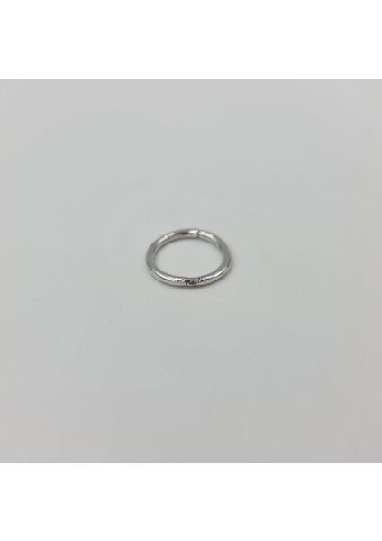 Cerrahi Çelik Beyaz Halka Küpe Tragus Helix Kıkırdak Piercing