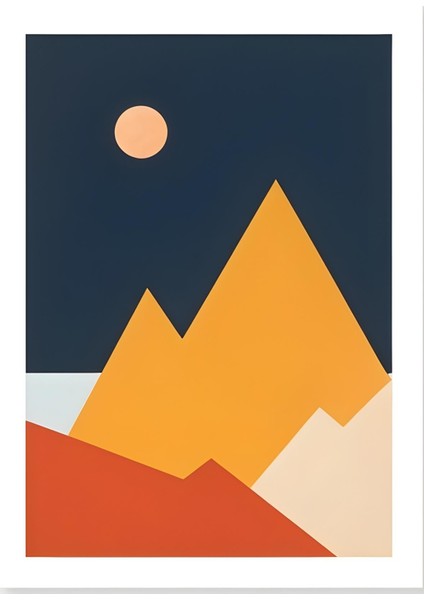 Matisse - Boho - Art Deco - Soyut - Doğa ( 3 Lü Çerçevesiz ) Poster - Afiş - Tablo KR2C00772/