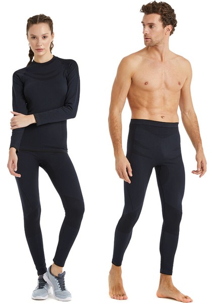 Unisex Termal Alt İçlik Pro 2. Seviye 9572 - Siyah