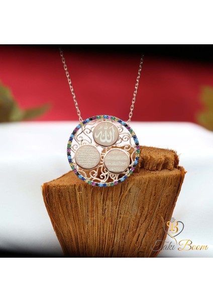 3 Dualı Kolye Ayetel Kürsi Nazar Duası Allah Yazılı 925 Ayar Gümüş indirimleri