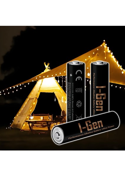 I-Gen A114 Ultra Alkalin AA Kalem Pil 40'lı Paket LR6 1.5V