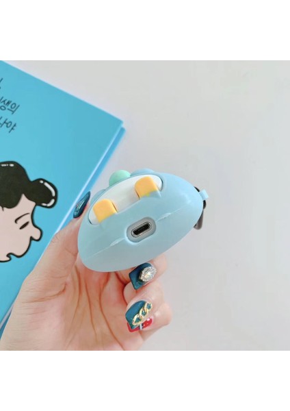 Apple 1/2 Nesil Evrensel Wiress Cup Penguen Bluetooth Kulaklık Koruyucu Için Kılıf (Yurt Dışından) modelleri