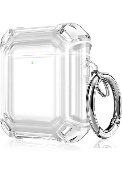 Airpods 1/2 Için Çift Renkli Pc Koruyucu Kılıf (Yurt Dışından)