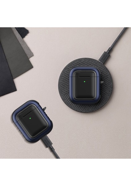 Airpods 1 / 2 Için Darbeye Dayanıklı Tpu + Pc Kılıf (Yurt Dışından) fırsatları