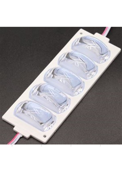 12 Volt 4 Watt Kırmızı 3030 10 X 53.8 Mm IP65 260 - 280 Lümen 180 Derece Modül Led