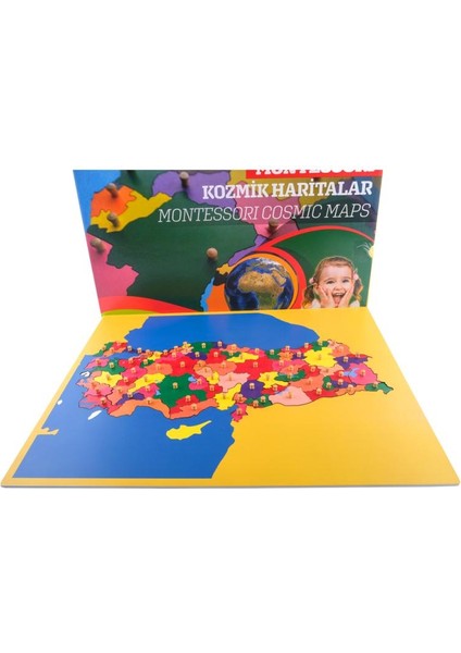 Montessori Türkiye İller Haritası Puzzle