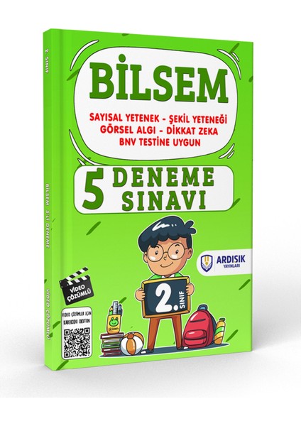 2. Sınıf Bilsem Soru Bankası ve Deneme Sınavı Tamamı Video Çözümlü 2 Kitap Set fırsatları