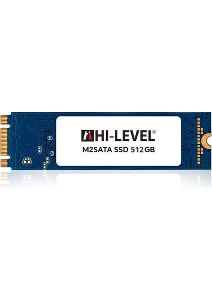 Hı-Level 512GB Sata3 M2SATA 550-530MB/S SSD HLV-M2SSD2280/512G