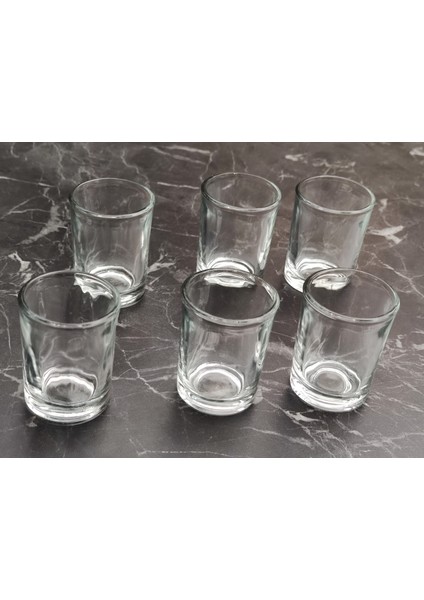 Kahve Yanı Bardak Shot Bardak 50CC Işıl 6lı Set