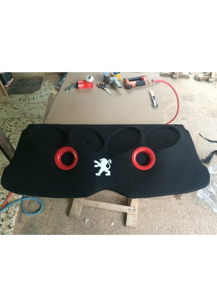 Peugeot 206 4lü Oval Hoparlörlü Hatchback Pandizot Polyesterli Arka