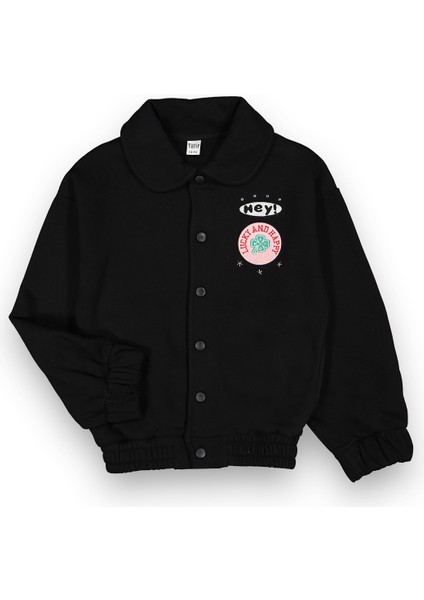 Kız Çocuk Orta Kalınlıkta Basic Kolej Ceket-Hırka