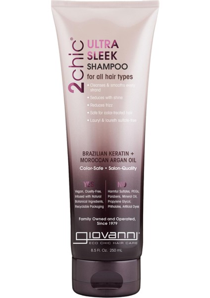 2chic Ultra-Sleek Şampuan 250 ml