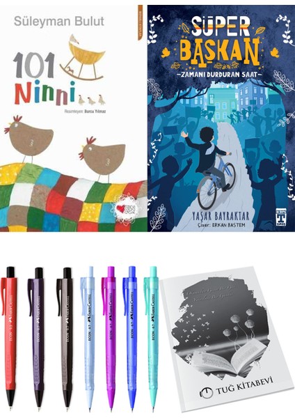 Süper Başkan Zamanı Durduran Saat ve 101 Ninni Süleyman Bulut 2li Set