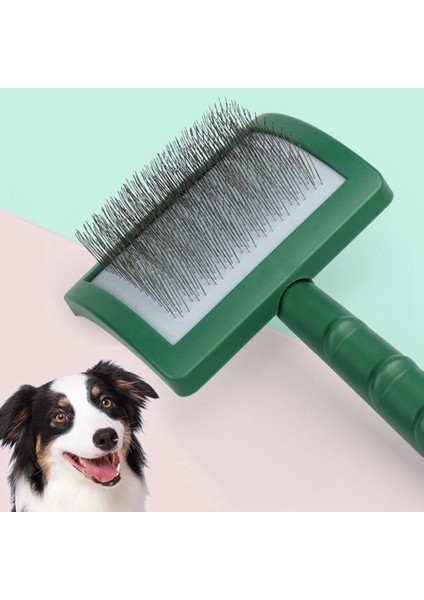 Evcil Hayvan Köpek Ekstra Uzun Pin Slicker Fırçasıkeçeleşmiş Tüy Bakım Tel Fırçası Masaj Bakım Fırçası Aracı (Yurt Dışından) indirimleri
