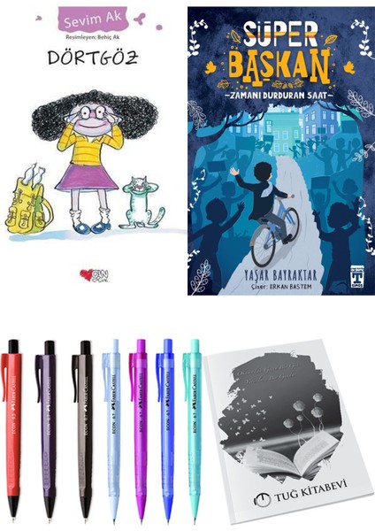 Süper Başkan Zamanı Durduran Saat ve Dörtgöz 2li Set