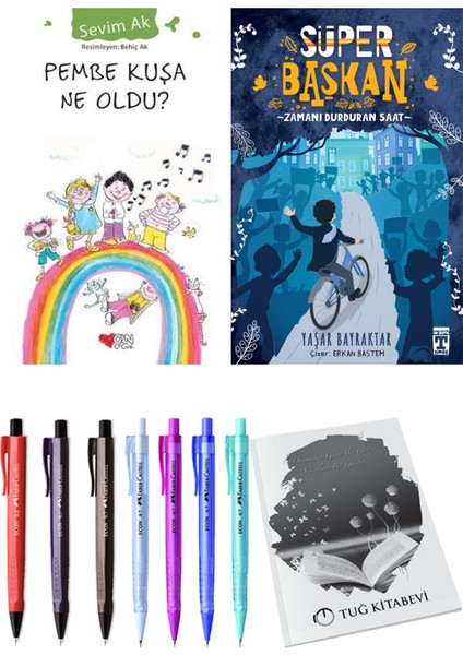 Süper Başkan Zamanı Durduran Saat ve Pembe Kuşa Ne Oldu? 2li Set