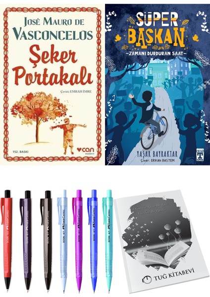 Süper Başkan Zamanı Durduran Saat ve Şeker Portakalı 2li Set