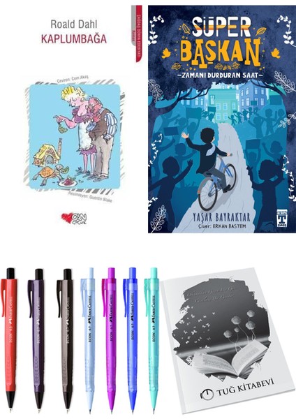 Süper Başkan Zamanı Durduran Saat ve Kaplumbağa 2li Set