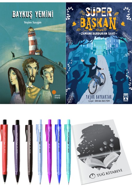 Süper Başkan Zamanı Durduran Saat ve Baykuş Yemini 2li Set