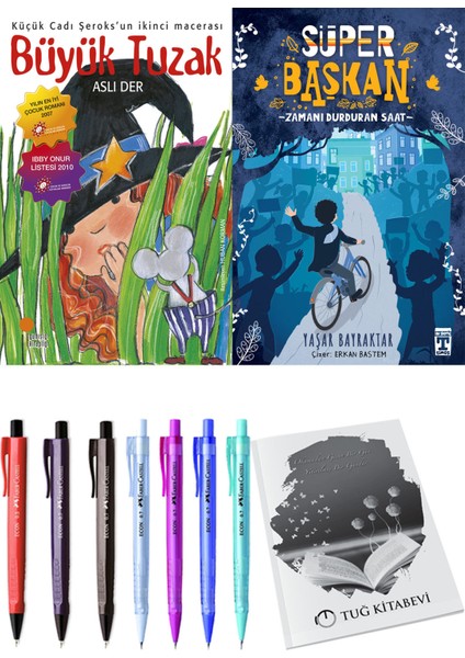 Süper Başkan Zamanı Durduran Saat ve Büyük Tuzak 2li Set