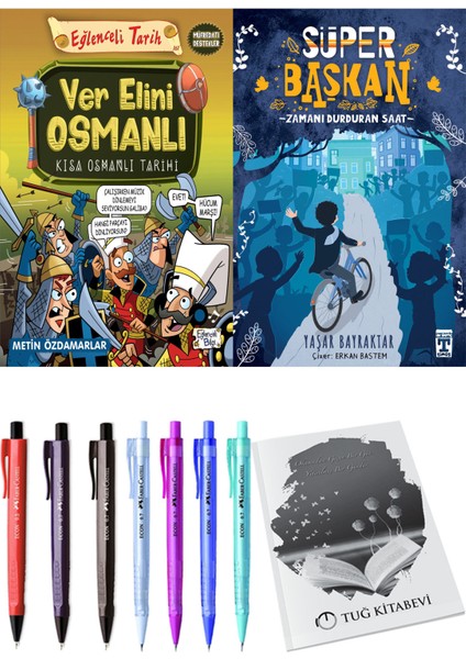 Süper Başkan Zamanı Durduran Saat ve Ver Elini Osmanlı 2li Set