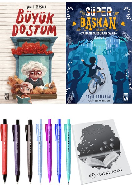 Süper Başkan Zamanı Durduran Saat ve Büyük Dostum 2li Set