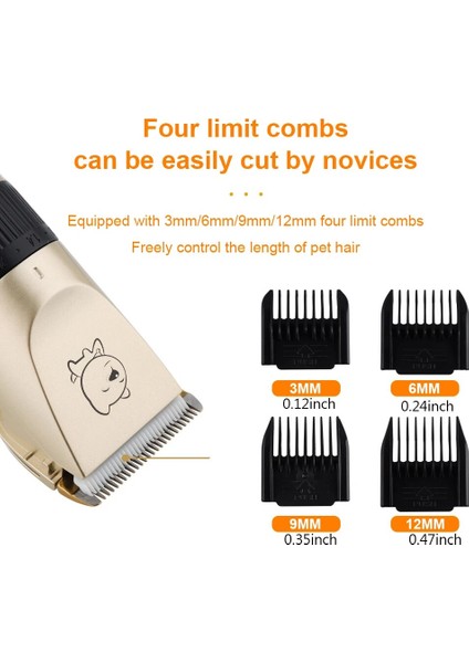 Köpek Profesyonel Saç Kesme Elektrikli Bakım Giyotin Evcil Hayvanlar Içın USB Şarj Edilebilir Tıraş Makinesi Düşük Desibel Hayvanlar Saç Kesimi Makinesi (Yurt Dışından) indirimleri