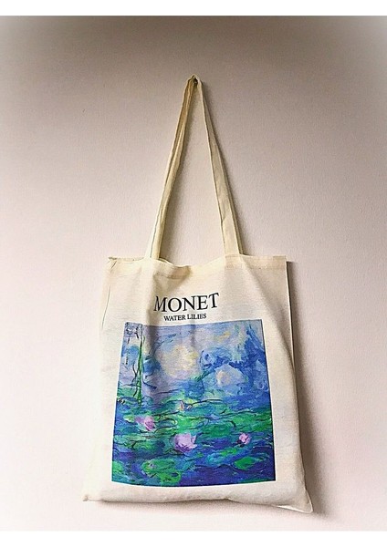 Zambaklar Baskılı Bez Çanta fiyatları