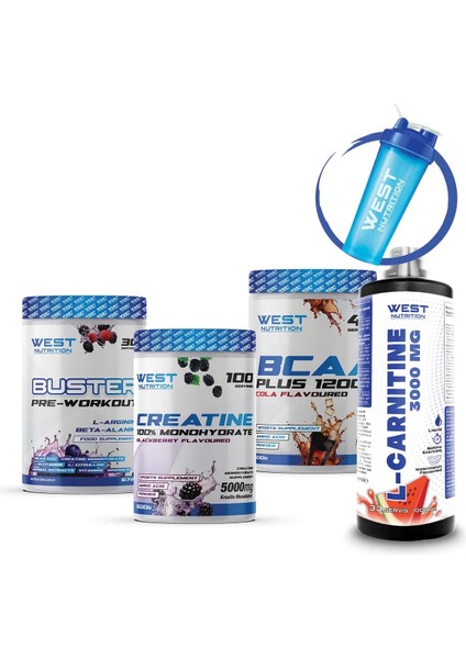 Preworkout Bcaa Kreatin L-Karnitin Paketi