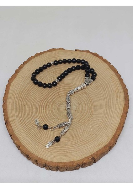 Shungite (Şungit) Taşı 33LÜK Tesbih 6mm (23175) fırsatları