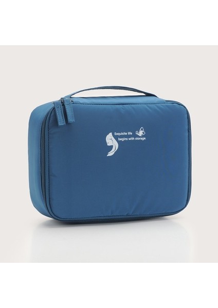 Büyük Kapasiteli Taşınabilir Seyahat Kozmetik Çantası (Yurt Dışından)