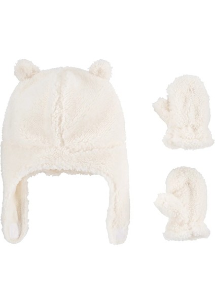 Unisex Bebek Bere Eldiven Set 2'li Paket