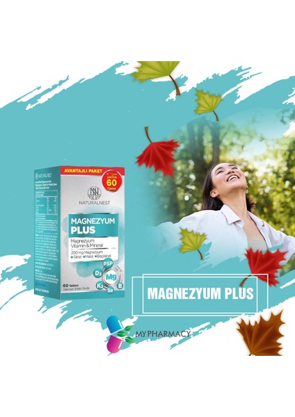 Magnezyum Plus 60 Tablet