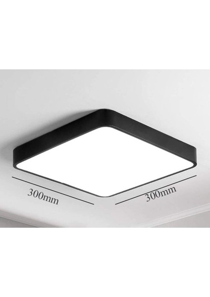 voxlamp lighting solutions vo x lamp lighting solutions Qadratic Plafonyer 30 x 30  cm  14 Watt H:10  cm