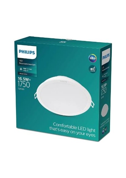 Phılıps Gömme LED Meson 150 16.5 W 6500K 59466